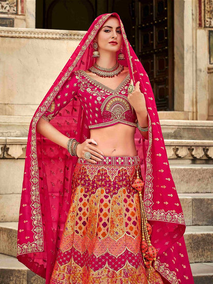 Shahi Rajvasi Lehenga Choli Collection Multi