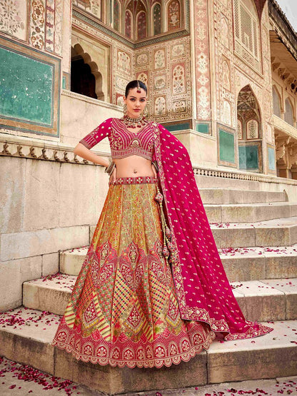 Shahi Rajvasi Lehenga Choli Collection Multi