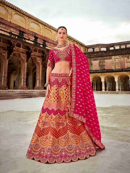 Shahi Rajvasi Lehenga Choli Collection Multi