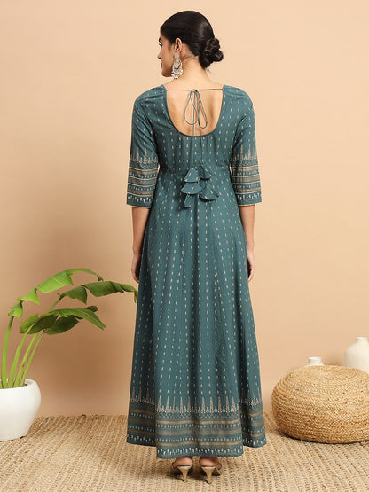 Amaira Vogue Gown Teal