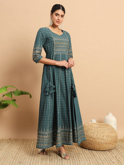 Amaira Vogue Gown Teal