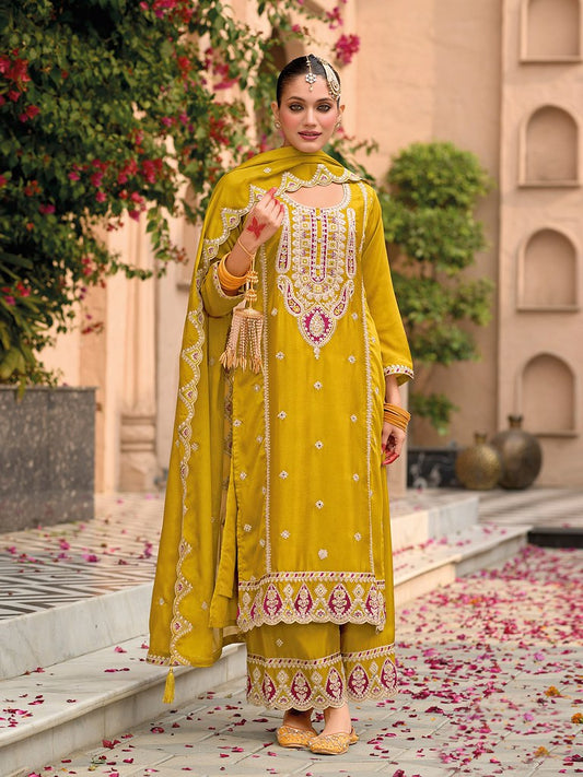 Jashn Royale Suits Collection Yellow