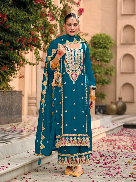 Jashn Royale Suits Collection Teal