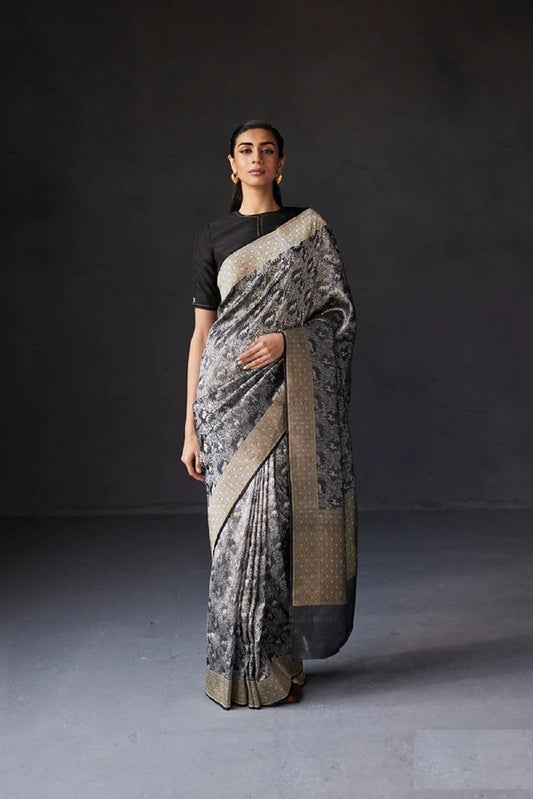 Silken Samriddhi Saree Collection Grey