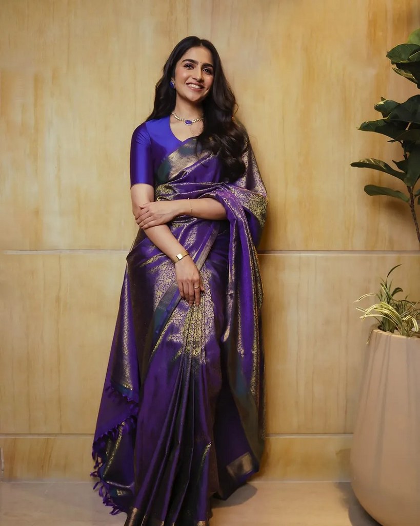 Silken Samriddhi Saree Collection Purple