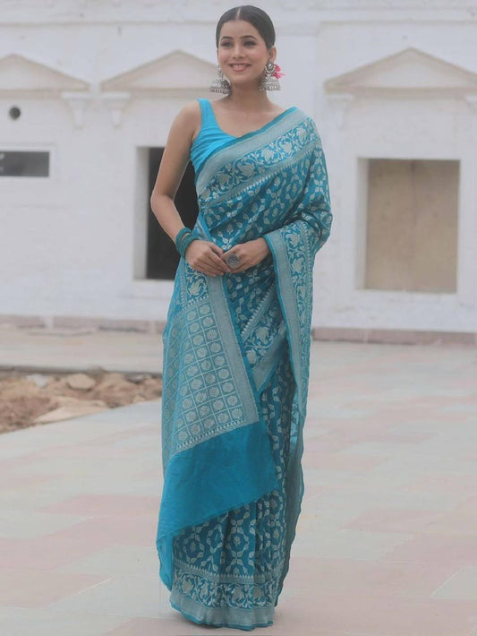 Noor Sagar Saree Collection Blue