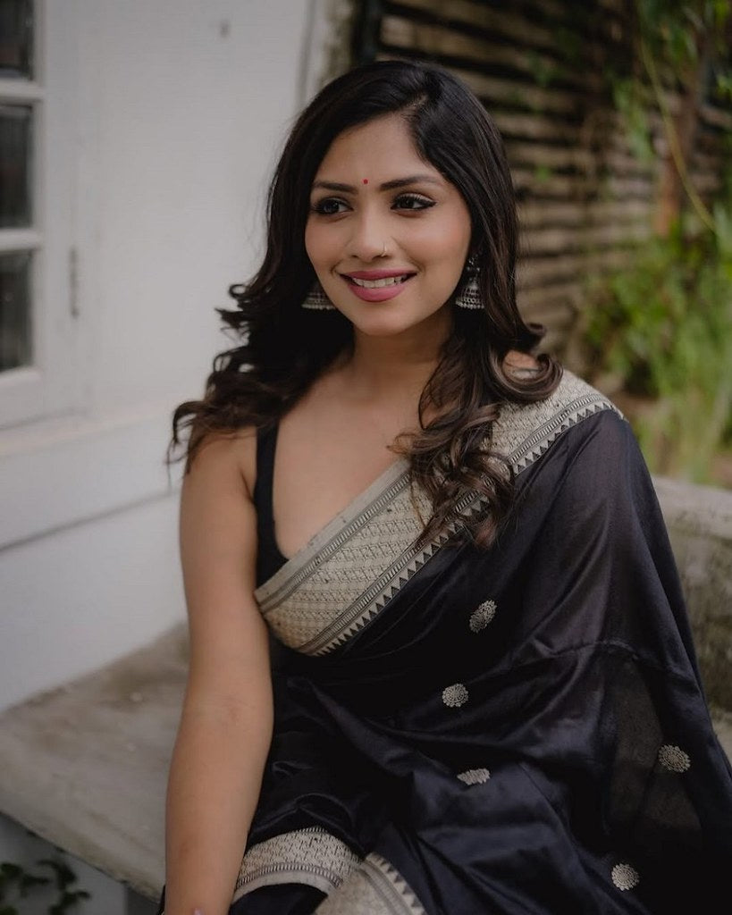 Silken Samriddhi Saree Collection Black