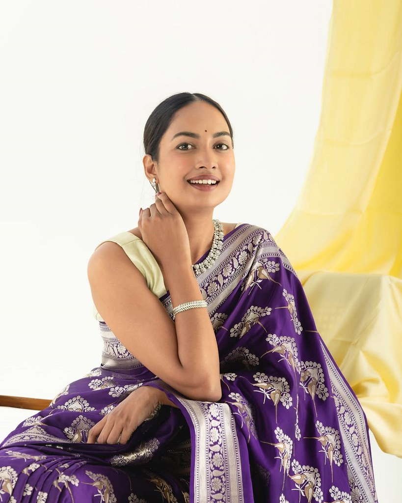 Silken Samriddhi Saree Collection Purple