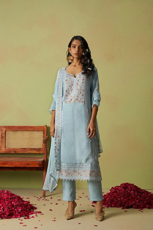 Pastel Muse Suits Collection Sky Blue