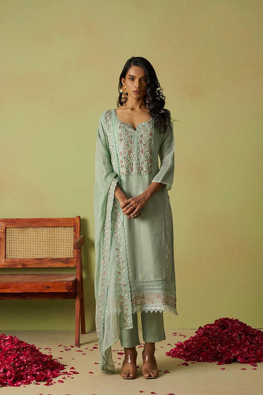 Pastel Muse Suits Collection Mint Green