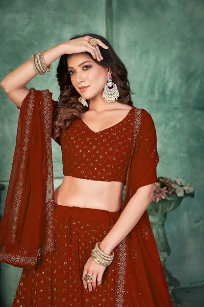 Vivah Vibe Lehenga Choli Collection Maroon