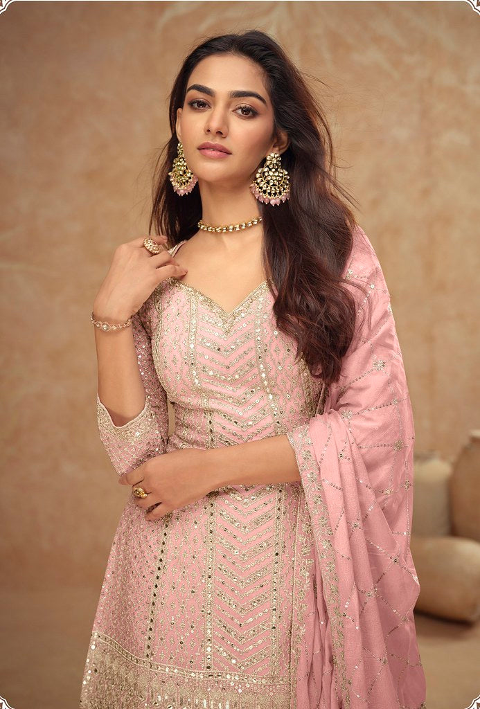 Sitara Sheen Suits Collection Light Pink