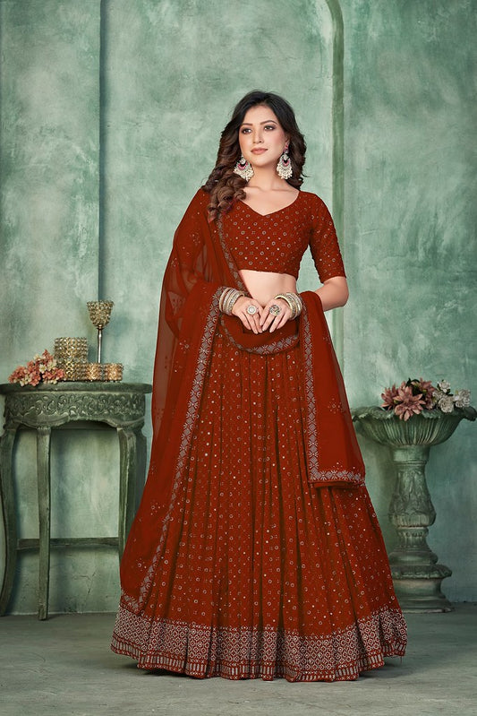 Vivah Vibe Lehenga Choli Collection Maroon