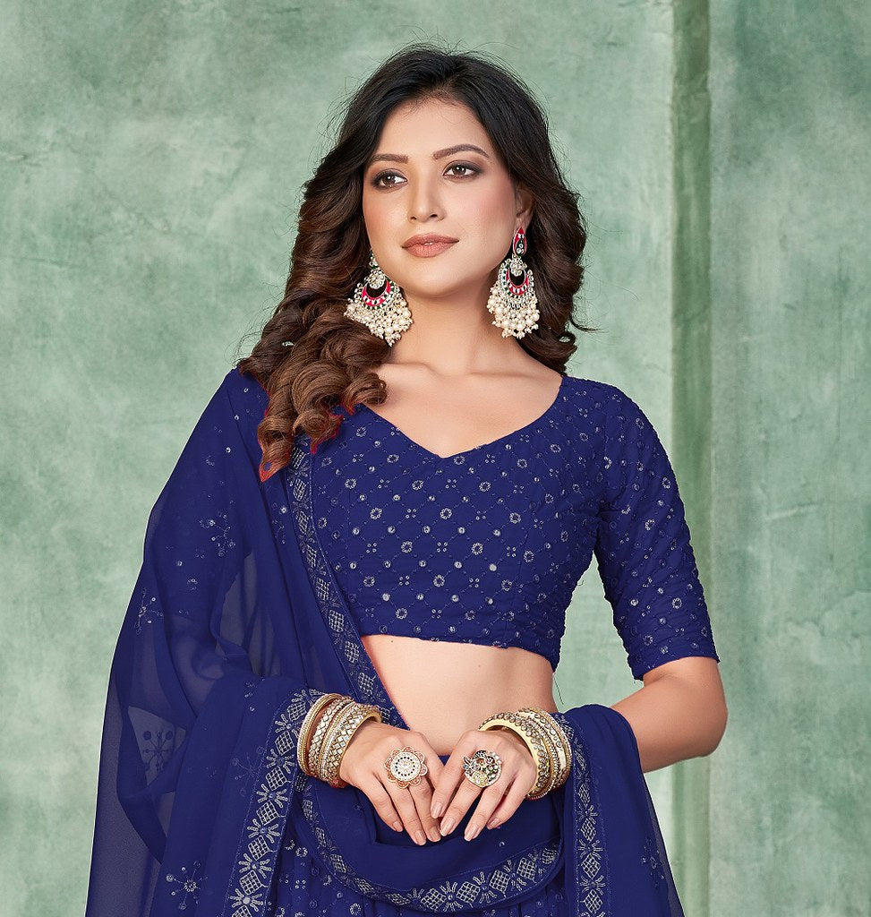 Vivah Vibe Lehenga Choli Collection Blue