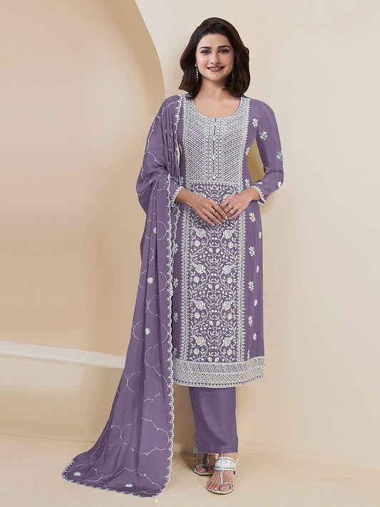 Aangan Suits Collection Purple