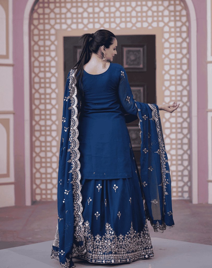 Mehfil Suits Collection Blue