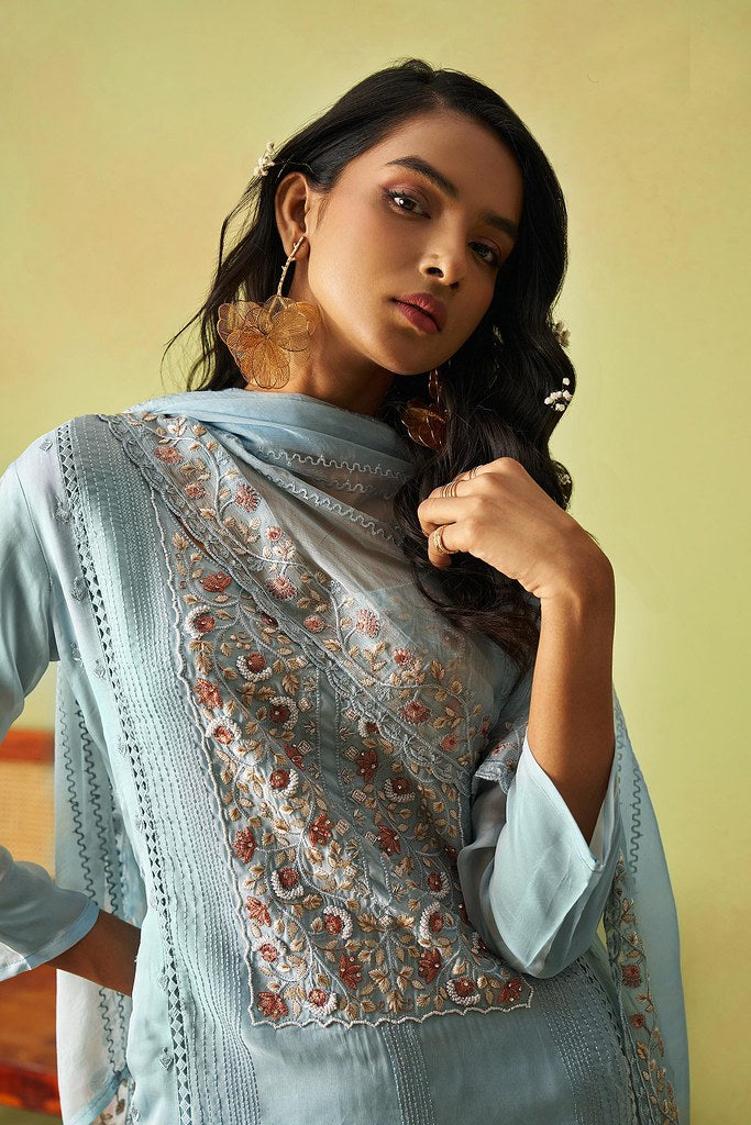 Pastel Muse Suits Collection Sky Blue