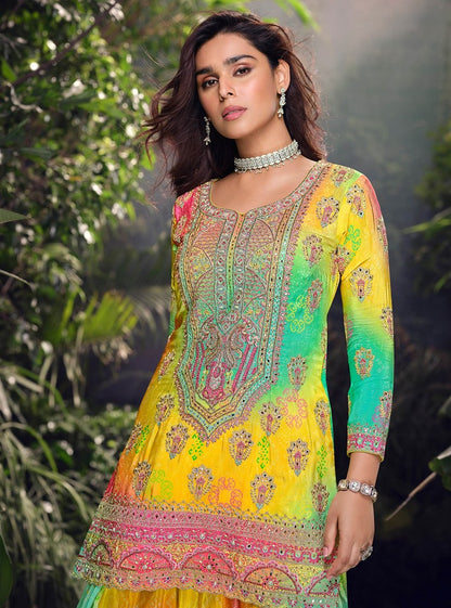 Saanwariya Shades Suits Collection Yellow