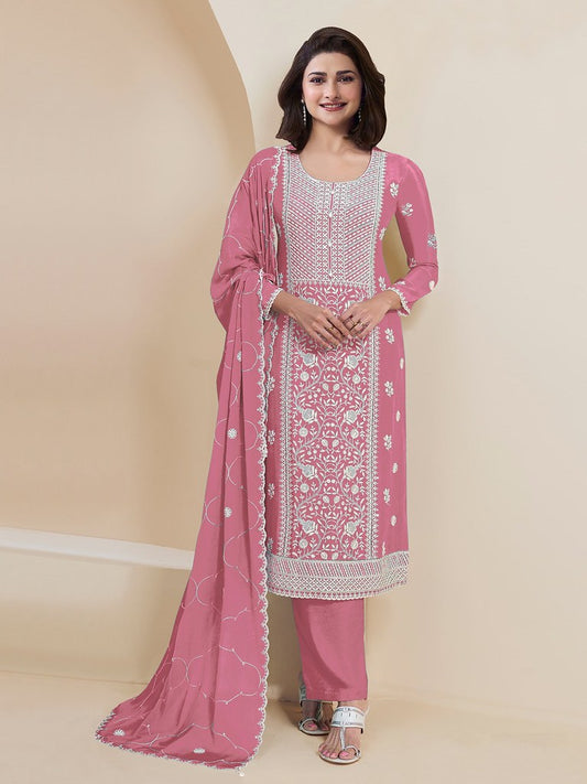 Aangan Suits Collection Pink
