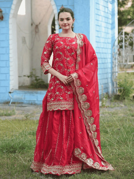 Mehfil Suits Collection Red
