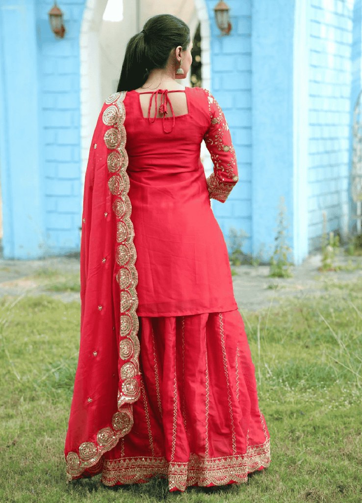 Mehfil Suits Collection Red