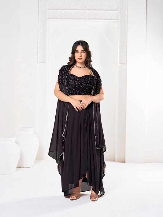 Vivah Vibe Lehenga Choli Collection Black