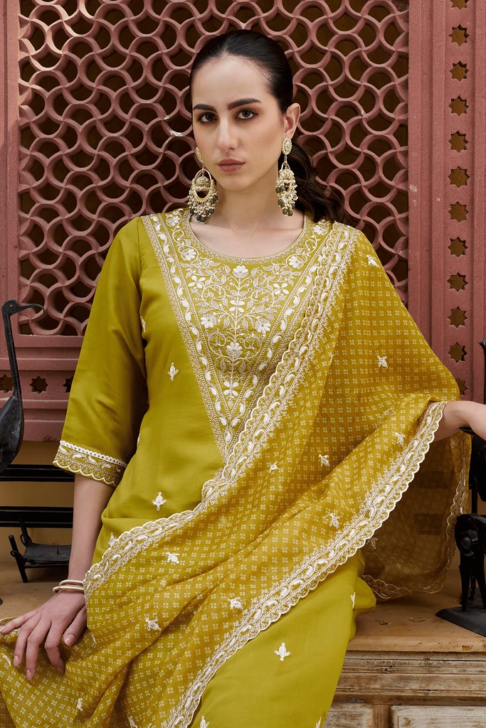 Zyra Suits Collection Yellow