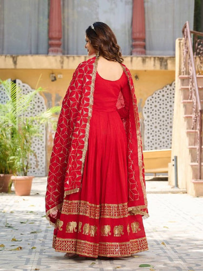 Ruhaniyaat Gown Collection Red