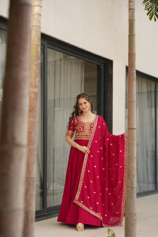 Gulbaani Gown Collection Pink