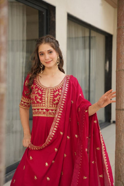 Gulbaani Gown Collection Pink