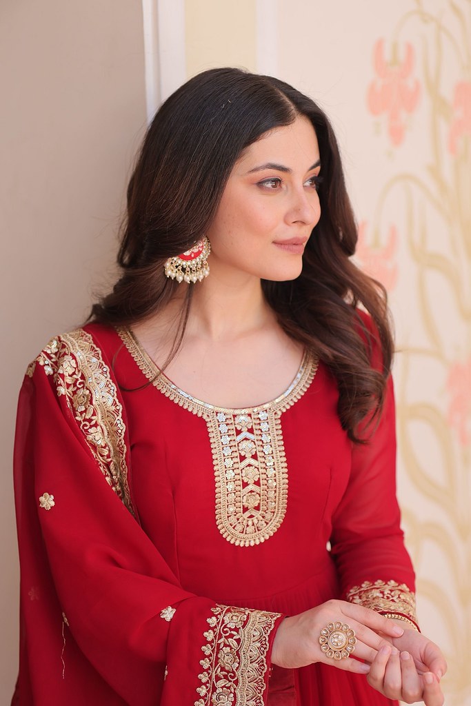 Raagini Gown Collection Maroon