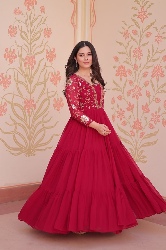 Mehrunissa Gown Collection Pink