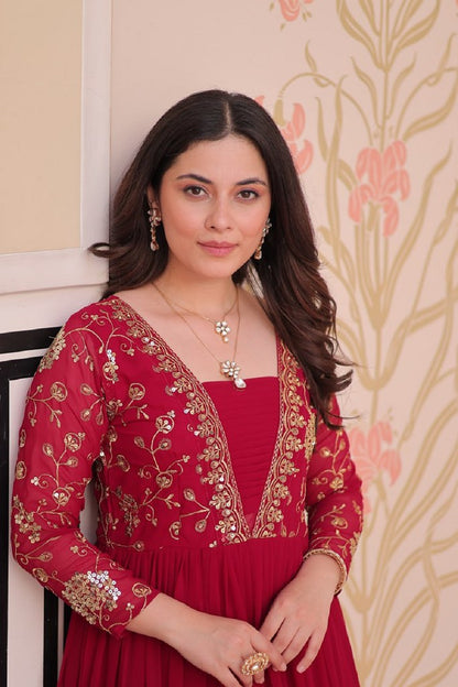 Mehrunissa Gown Collection Pink