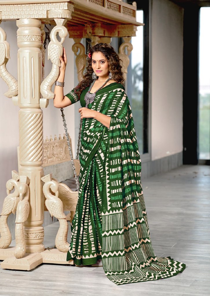 RaagSoot Saree Collection Green