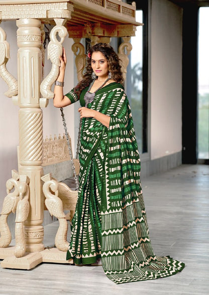 RaagSoot Saree Collection Green
