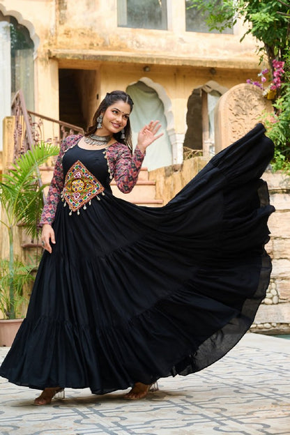 NrittaSaaz Gown Collection Black