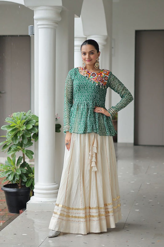Nrityangana Collection Green