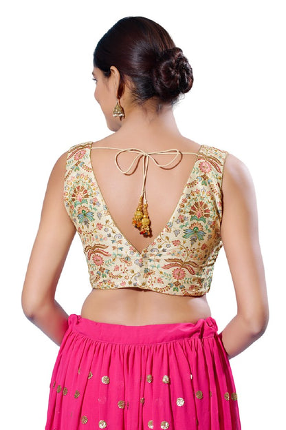 Karigari Blouse Line Light Gold