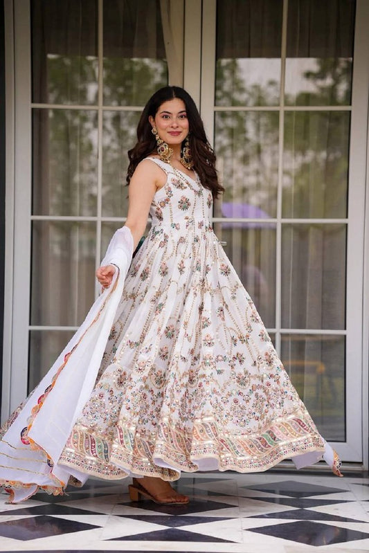 Rangini Gown White