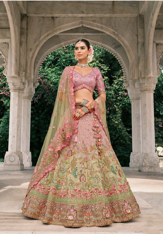 Rangtarang Silk Lehenga Collection Multi
