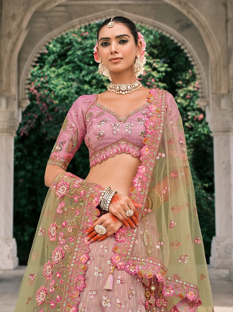 Rangtarang Silk Lehenga Collection Multi
