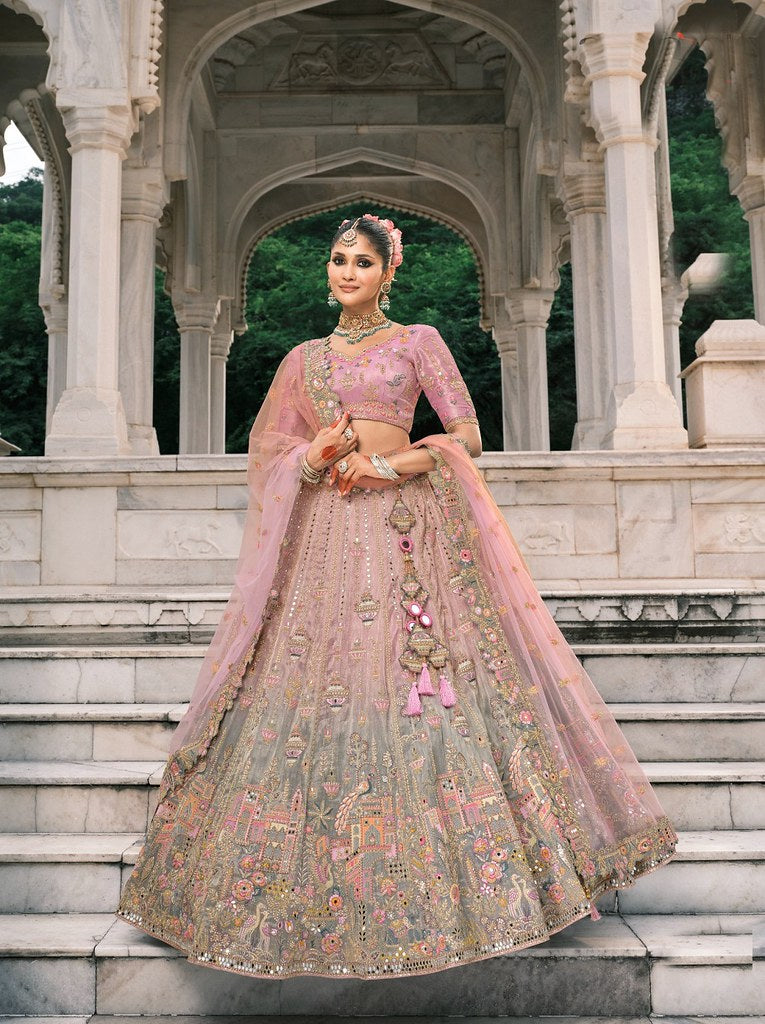 Rangtarang Silk Lehenga Collection Multi