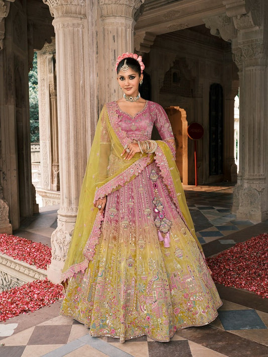 Rangtarang Silk Lehenga Collection Multi
