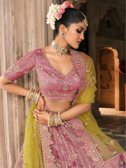Rangtarang Silk Lehenga Collection Multi