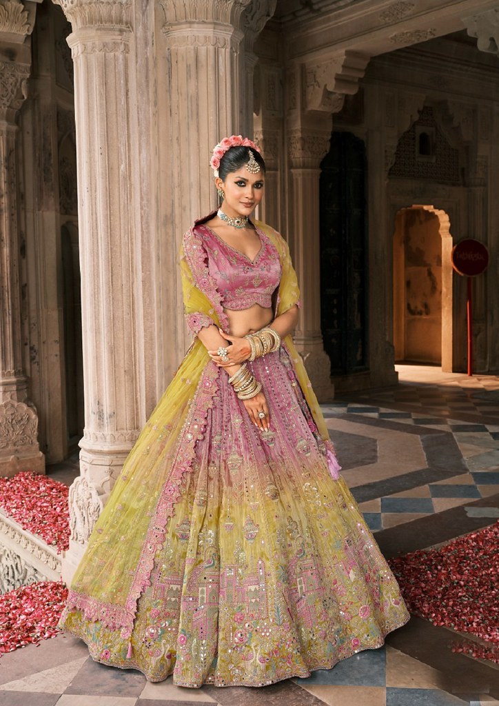 Rangtarang Silk Lehenga Collection Multi
