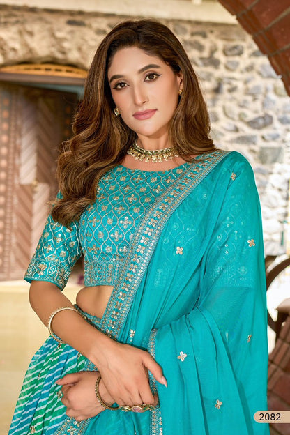 Aaradhya Festive Wear  Blue