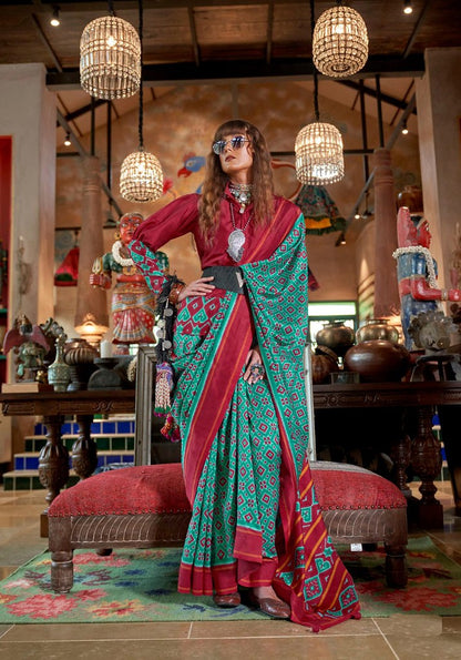 Aarvi Function Wear Collection Sky Blue