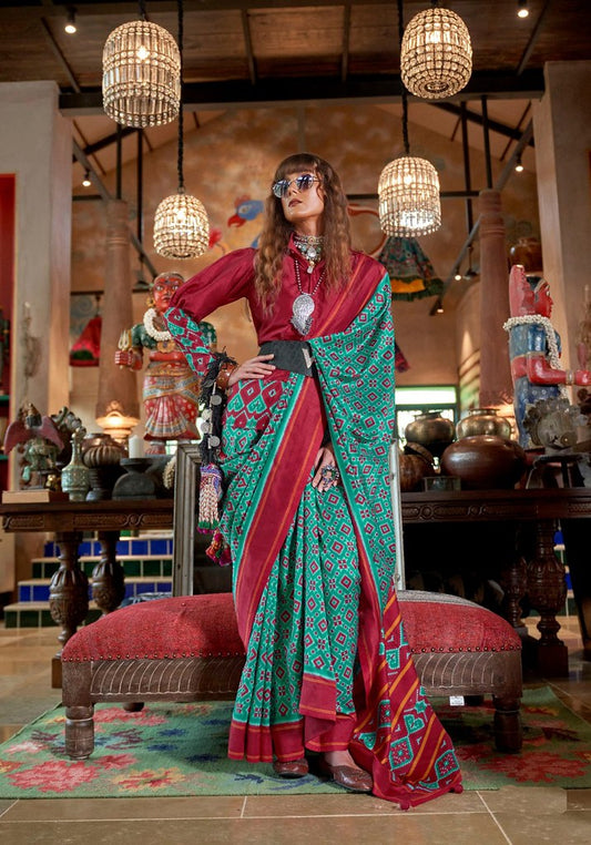 Aarvi Function Wear Collection Sky Blue