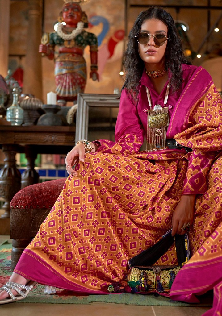 Aarvi Function Wear Collection Peach