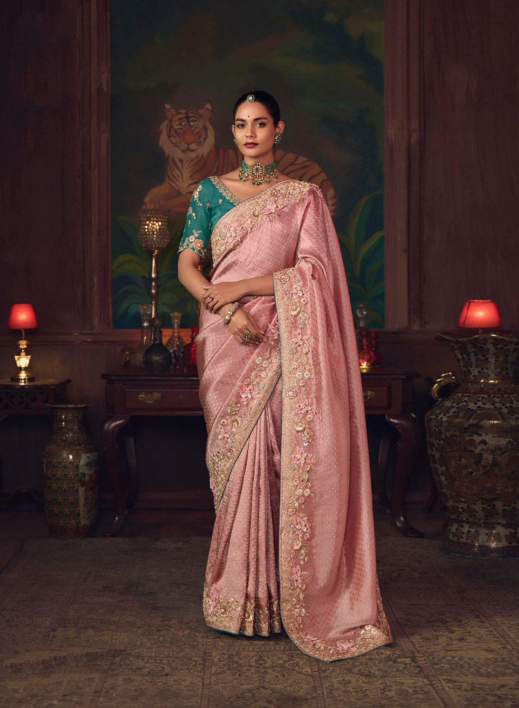 Suhasra Silk Saree Weaves Pink